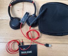 Corded Headset Poly model c5220 work from home