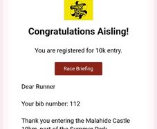 X1 Malahide 10km race for Sunday