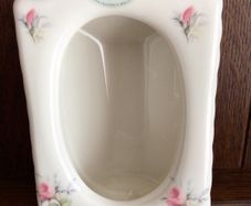 Donegal Parian China Rose Photo Frame 3.5"x 5"