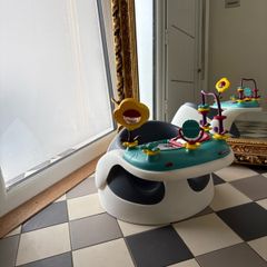 Mamas & Papas Snug Floor Seat with Activity Tray - Eucalyptus