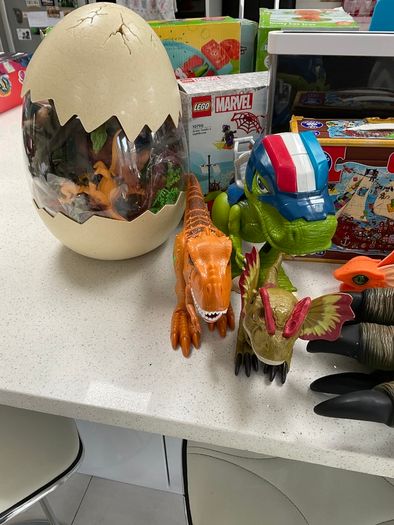 Free box of toys