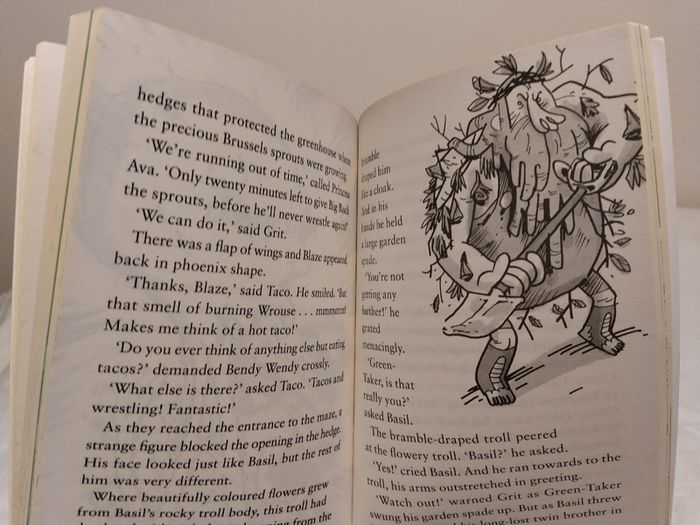 Wrestling Trolls Story Book
