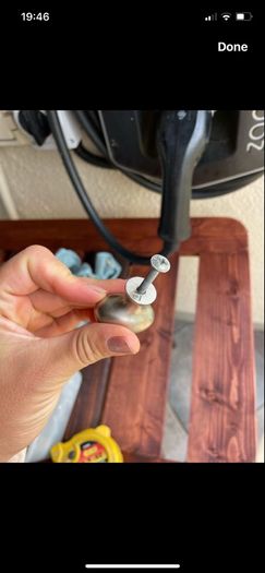 Matt nickel grey knobs and handles for cupboards or doors