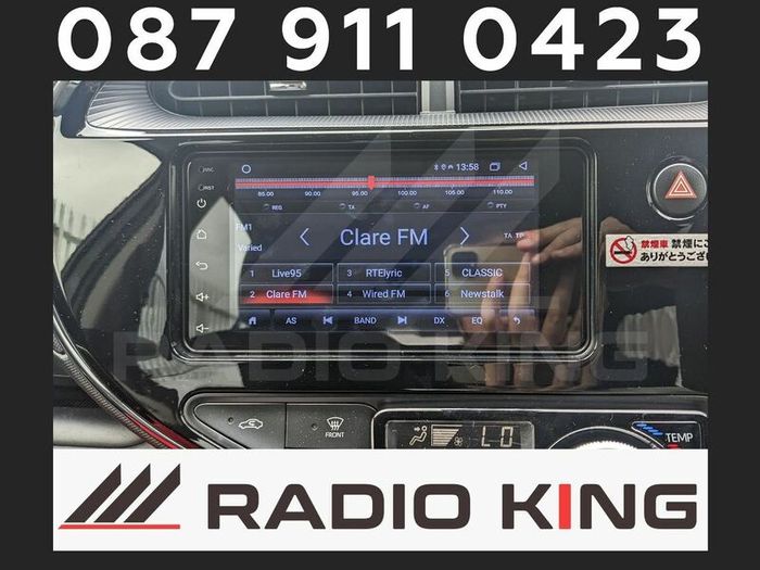 Premium Carplay Toyota Aqua Android Auto Stereo