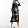 Mamalicious NEW checked dress maternity size M Image 3