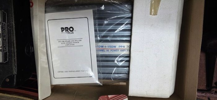 Kenwood and Pro Plus in car Audio
