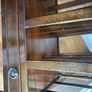 Antique Style Mahogany Canterbury Magazine/ Newspaper/ Vinyl Storage Holder - Stand with a single drawer Image 7