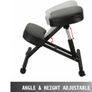 Ergonomic Kneeling Chair Adjustable Stool Beautify Hips Durable Black Mobile Image 4