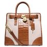 Michael Kors Hamilton Large Crocs Leather Tote Bag Image 3