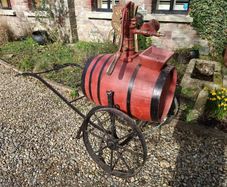 antique crop sprayer