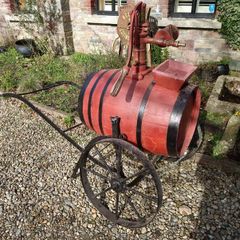 antique crop sprayer