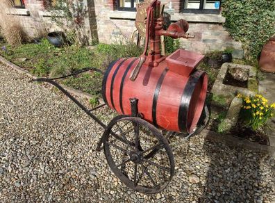 antique crop sprayer