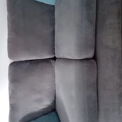 Grey couch/ Sofa