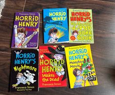 6 x Horrid Henry books for sale