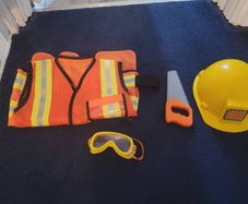 kids construction fancy dress