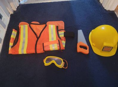 kids construction fancy dress