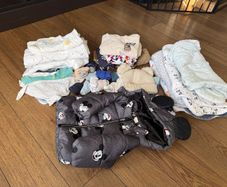 baby boy bundle: blankets, sleeping bags etc