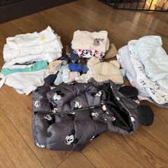 baby boy bundle: blankets, sleeping bags etc