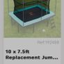 brand new replacement bounce mat and safety net 10ft x 7.5ft trampoline Image 2