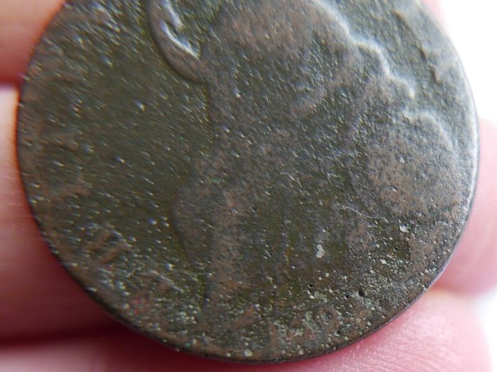 Half Penny of William III and Mary II (1689 to 1694)