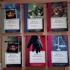 Six William Shakespeare Books