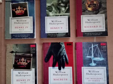 Six William Shakespeare Books