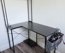 Office desk L-shaped like new
