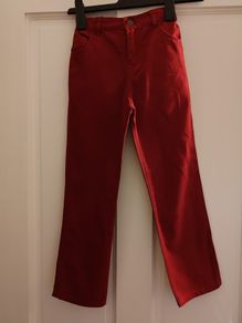 Boys red jeans