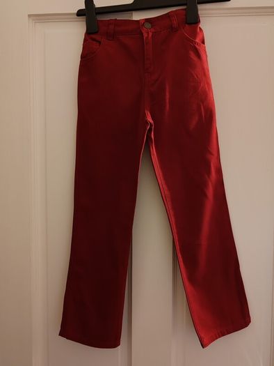Boys red jeans
