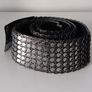 Silver Belt with Rose Buckle Clip Image 2