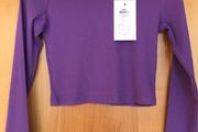 New Ladies Purple Crop Top by JJXX