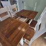 solid wood dinning table and chairs Image 6