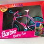 Vintage Mattel 1995 Barbie Doll Biking Fun Bike Image 2