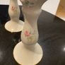 Donegal Parian ware pair of 7 inch  candle holders Image 5