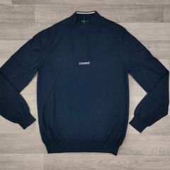 Chervo Half Zip Golf Jumper Mens Medium