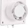 4 Inch Pull Cord Bathroom Extractor Fan - 100mm Duct Ventilation Fan for Wall or Ceiling Mounting (100mm Pull Cord Fan) Image 4