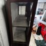 English Edwardian Sheraton Revival Inlaid Mahogany China Cabinet, Circa 1895 Image 2