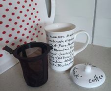 Whittard of Chelsea Coffee Mug and  Lid