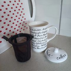 Whittard of Chelsea Coffee Mug and  Lid