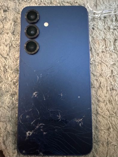 samsung s25 cracked back glass
