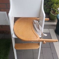 Wooden free high chair