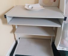 computer desk and chair