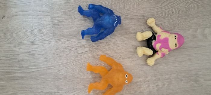 Three squishy men