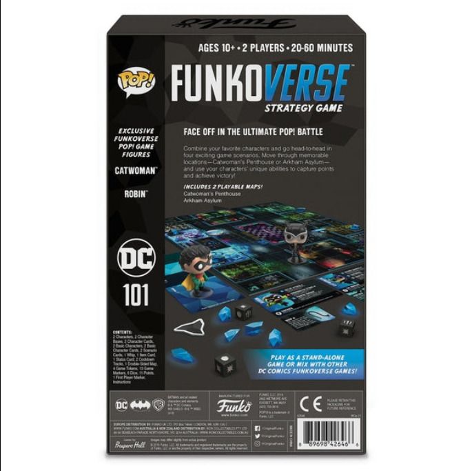 BRAND NEW Funko POP! Funkoverse Strategy Game DC Comic Extension Pack