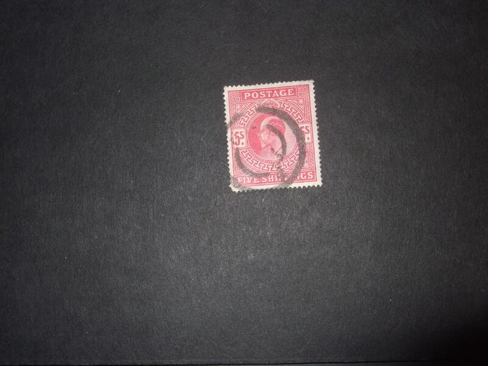 British Stamps Of Edward 7th.