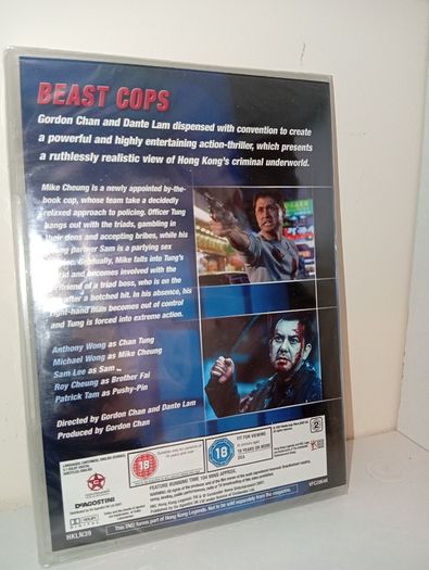 Rare De Agostini Collection Beast Cops 1997 Anthony Wong-new And Sealed