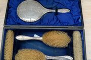 Silver Vanity Set