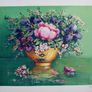 Limited edition lithograph Bouquet by Alain Ragaru 251/295 Image 4