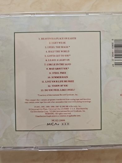 Belinda Carlisle CD - Greatest Hits