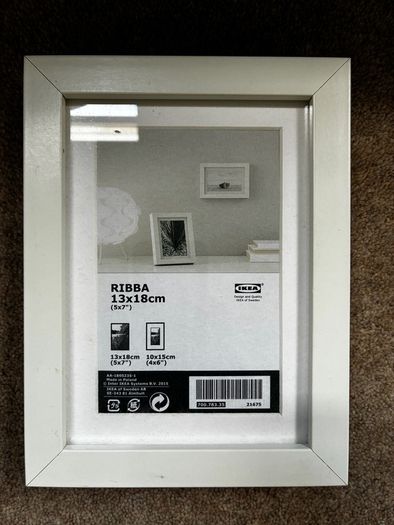 White Ribba Frame